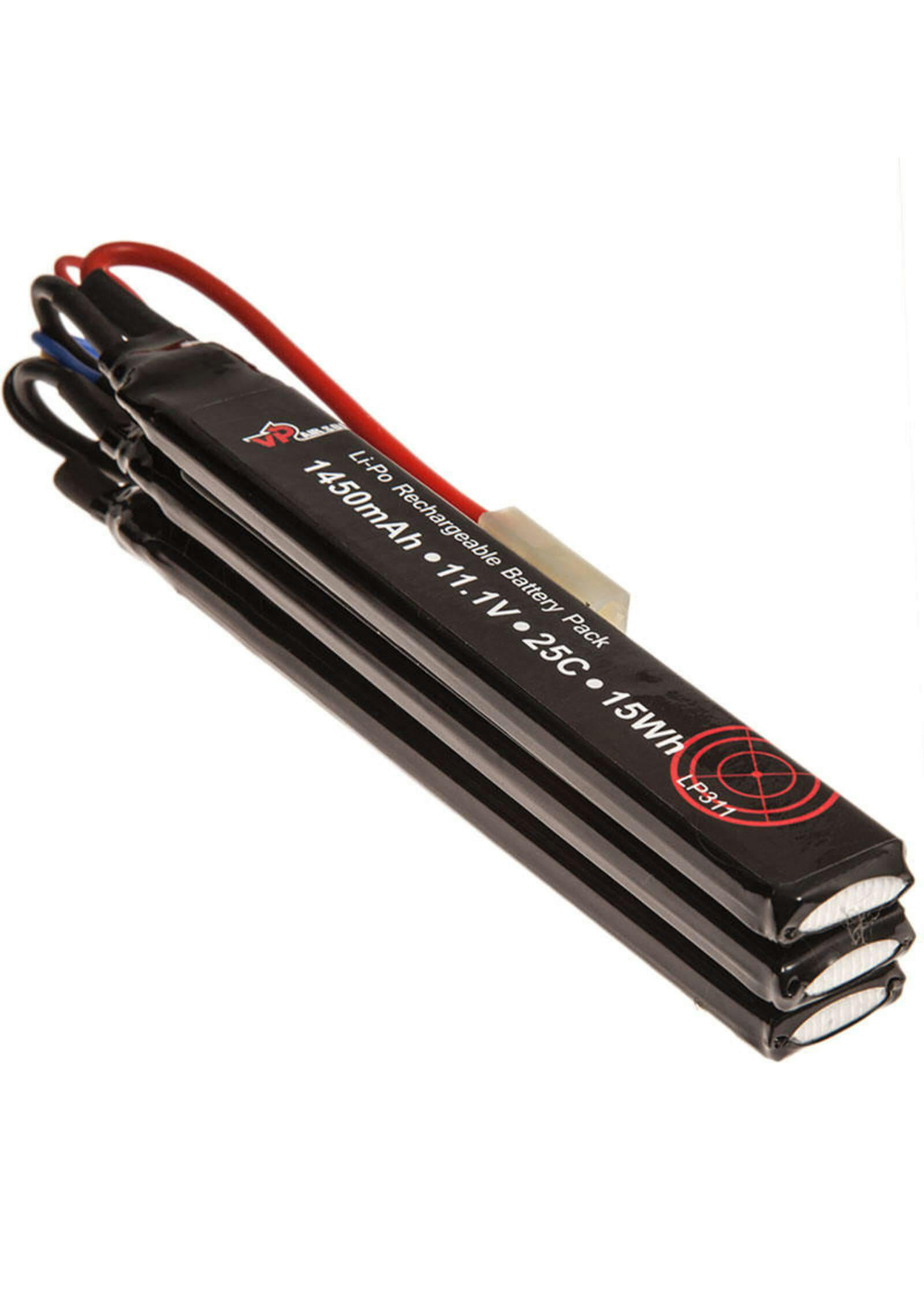 VP Racing 11.1v 1450mAh 25C LiPo Crane Stock Battery (Mini Tamiya)