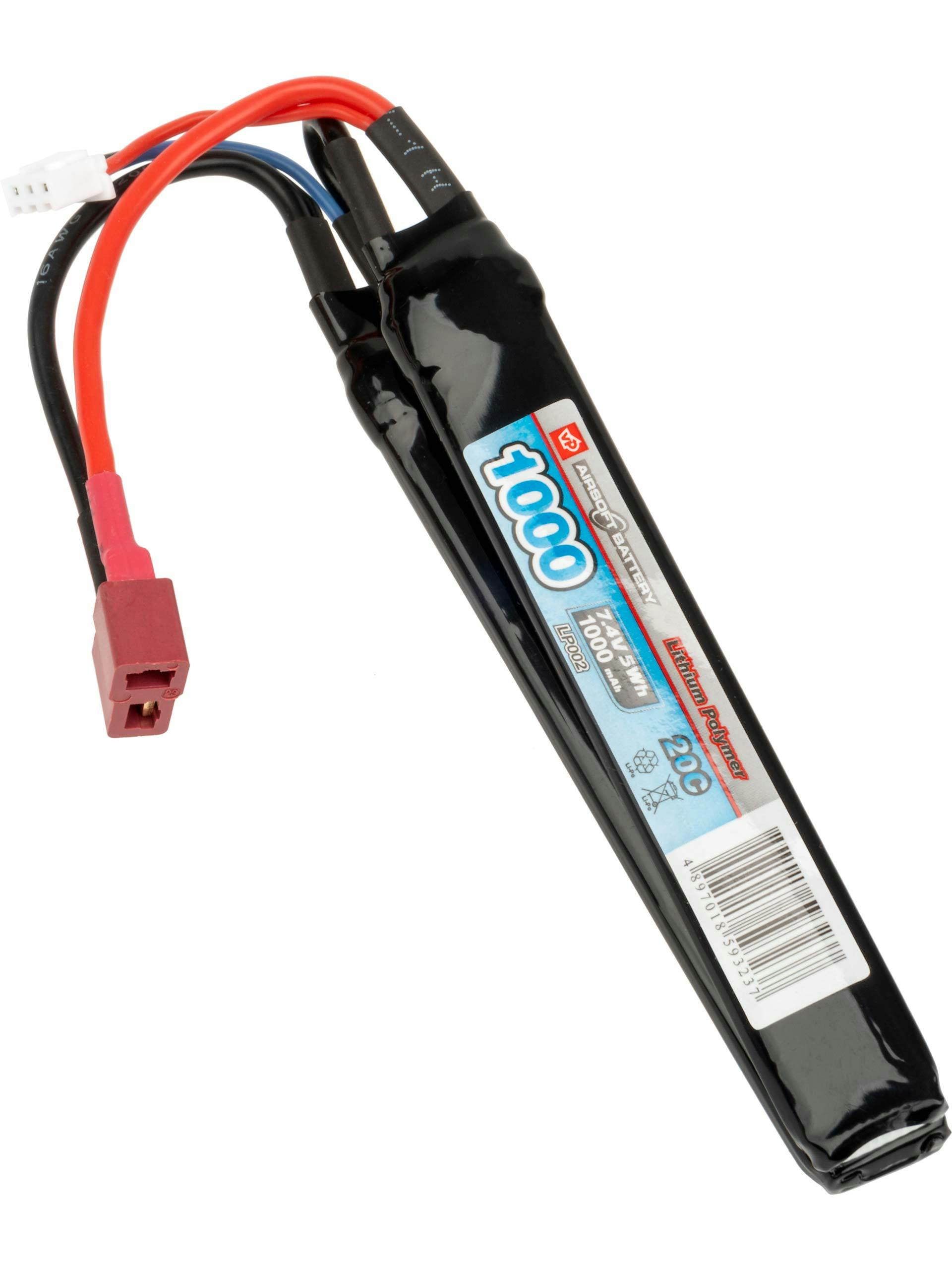 VP Racing 7.4v 1000mAh 20C LiPo Crane Stock Battery (Deans)