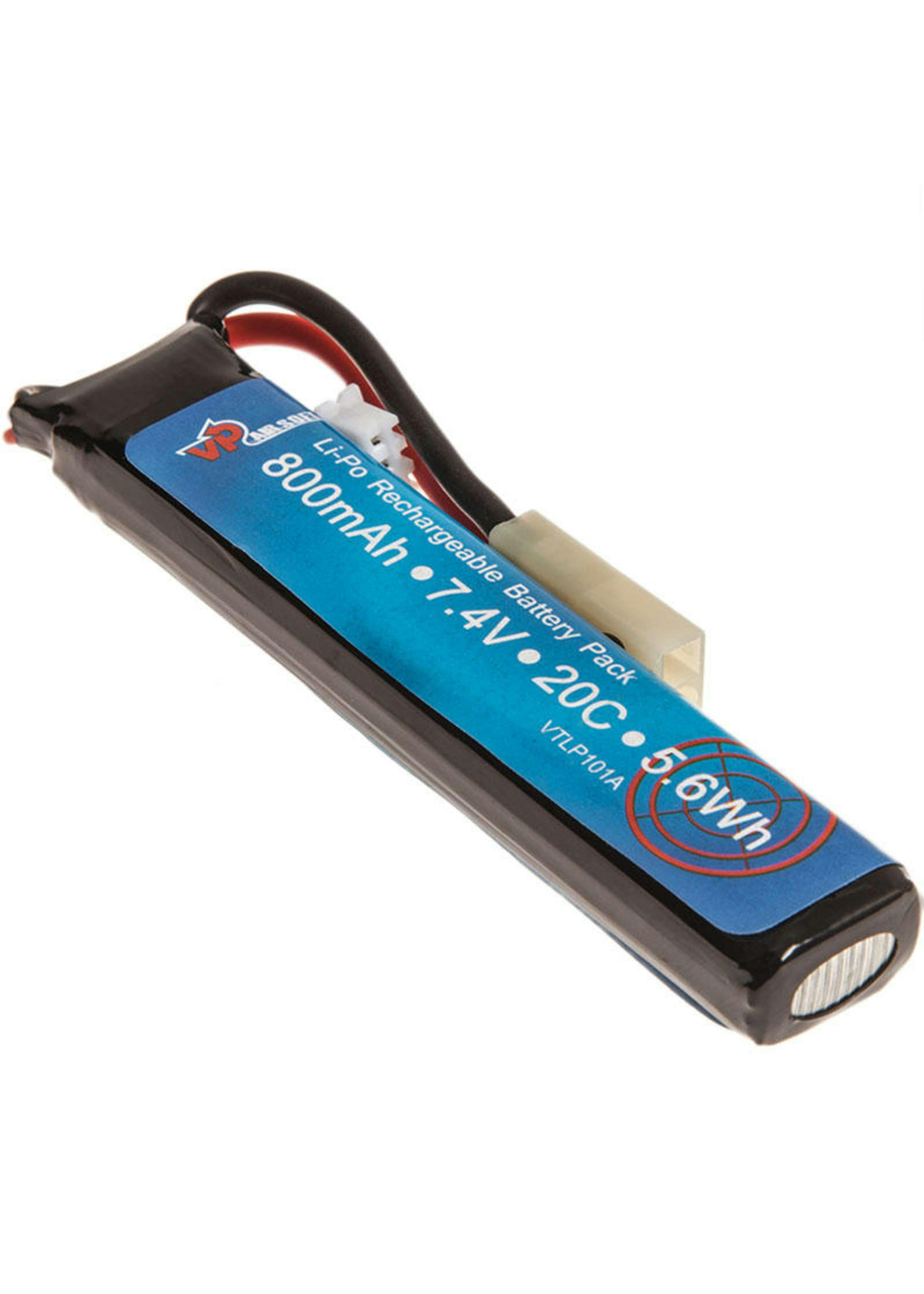 VP Racing 7.4V 800mAh 20c LiPo Stick Battery (Mini Tamiya)