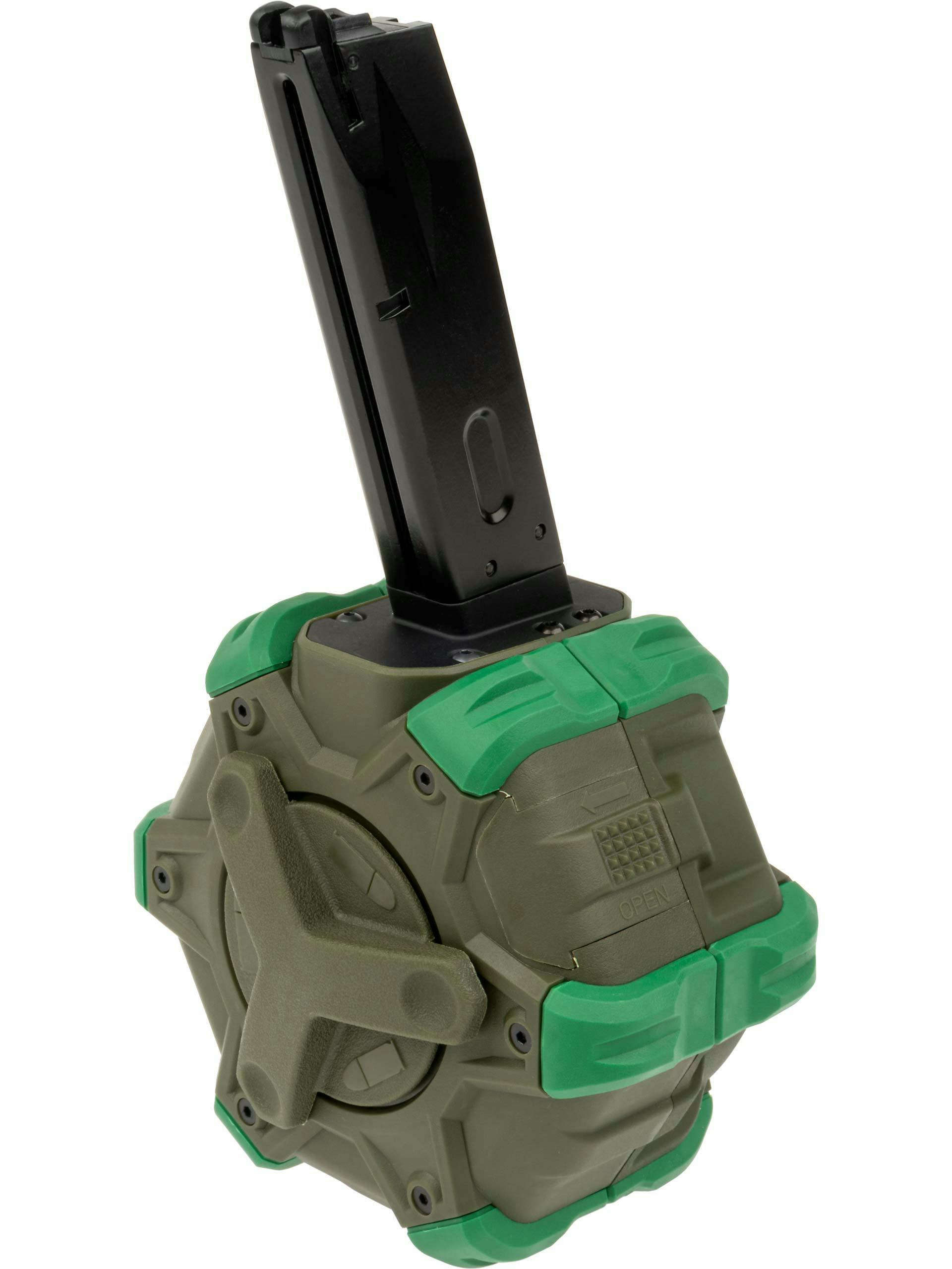 WE 350rnd Drum Magazine for B92 GBB Pistols