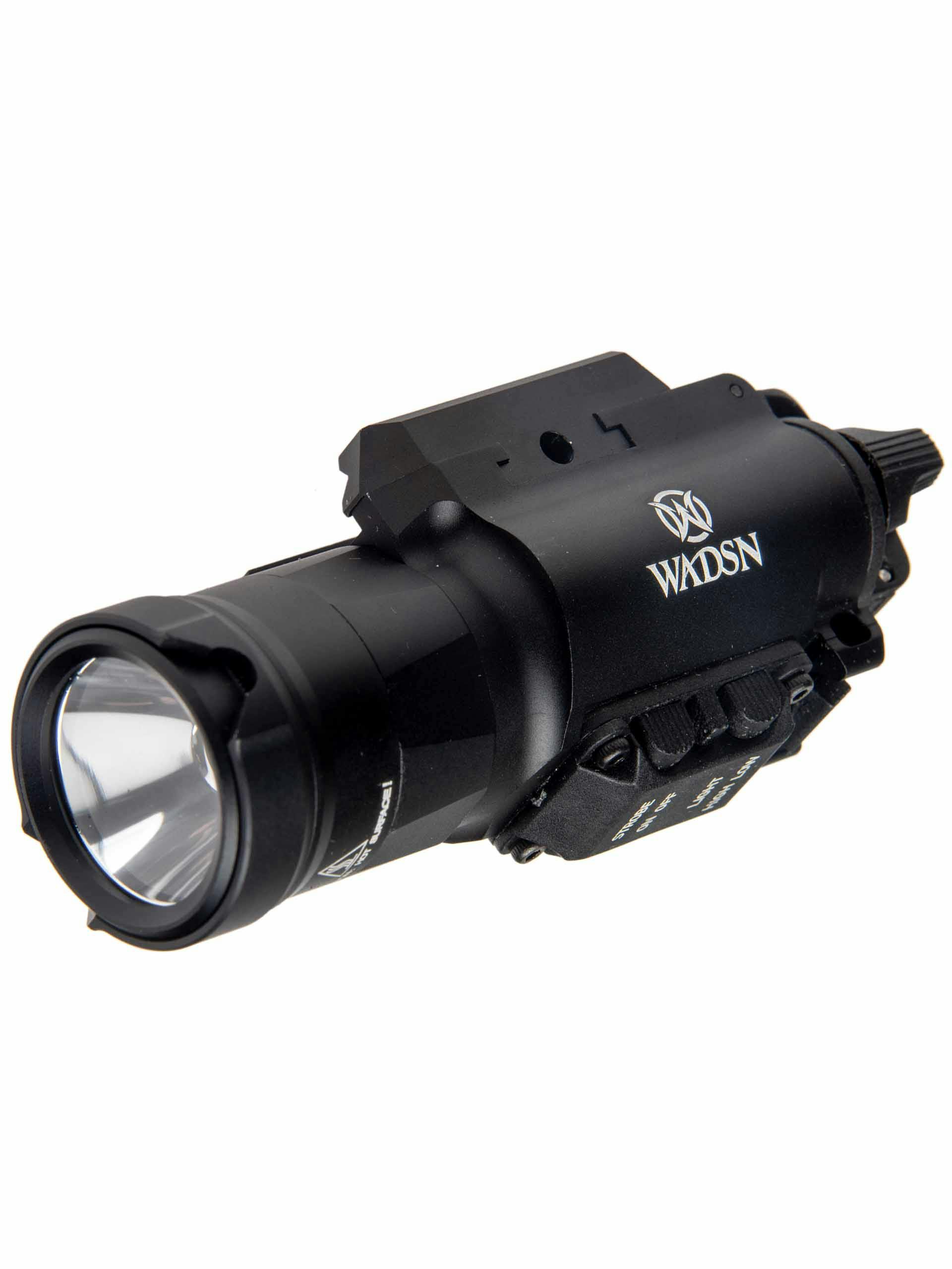 WADSN XH35 Tactical Pistol Flashlight w/Strobe
