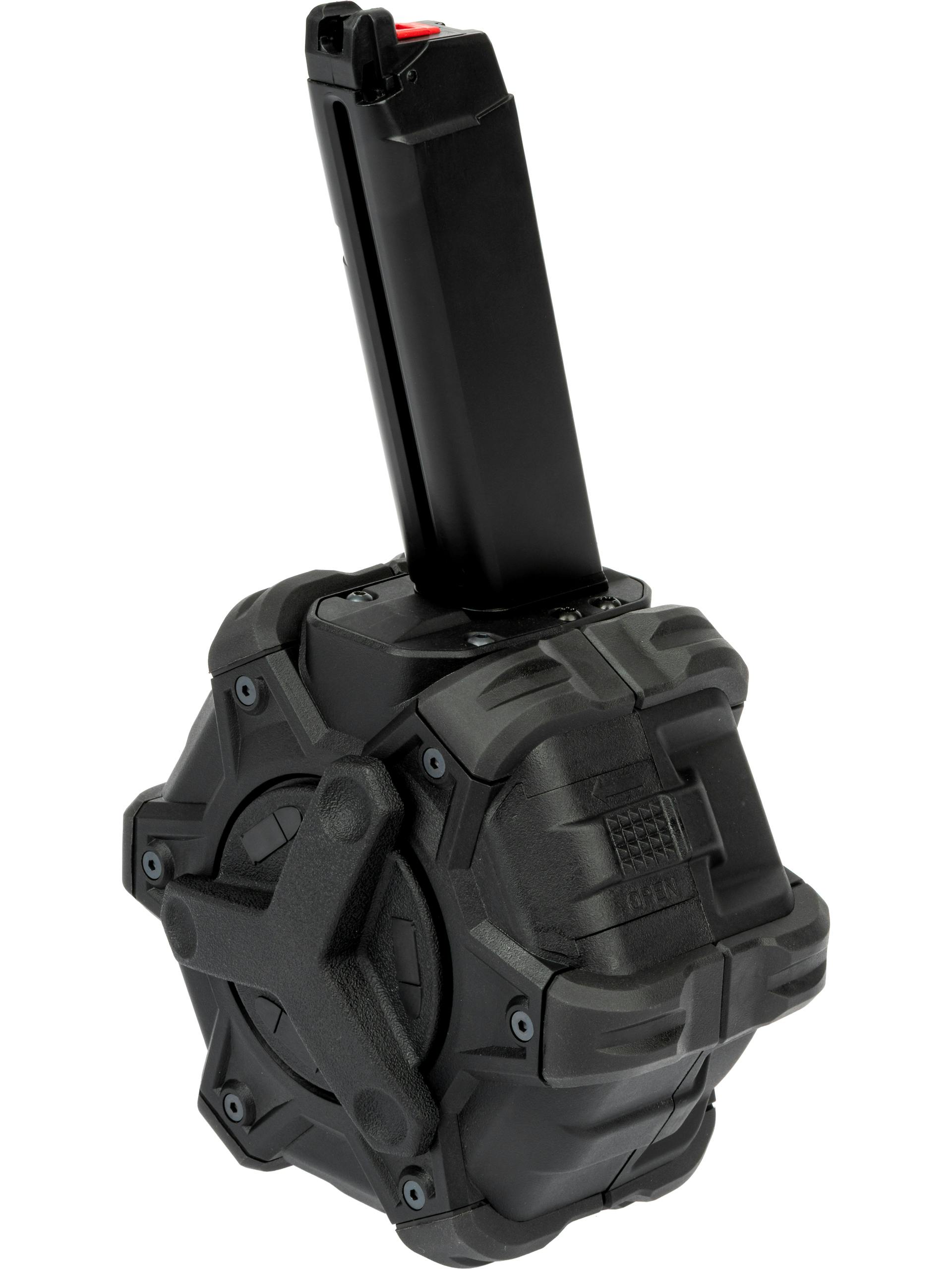 WE 350rnd Drum Magazine for EU-Series/AAP-01 GBB Pistols