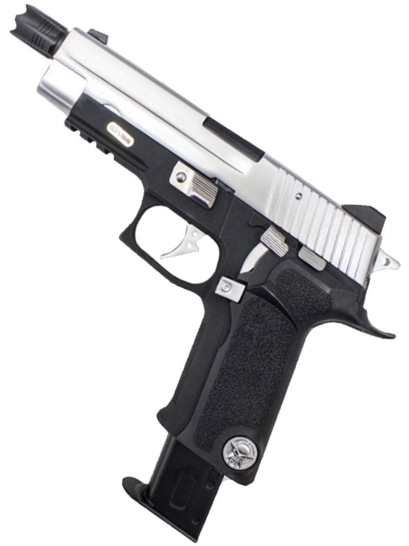 WE P-Virus Biohazard F226 GBB Pistol