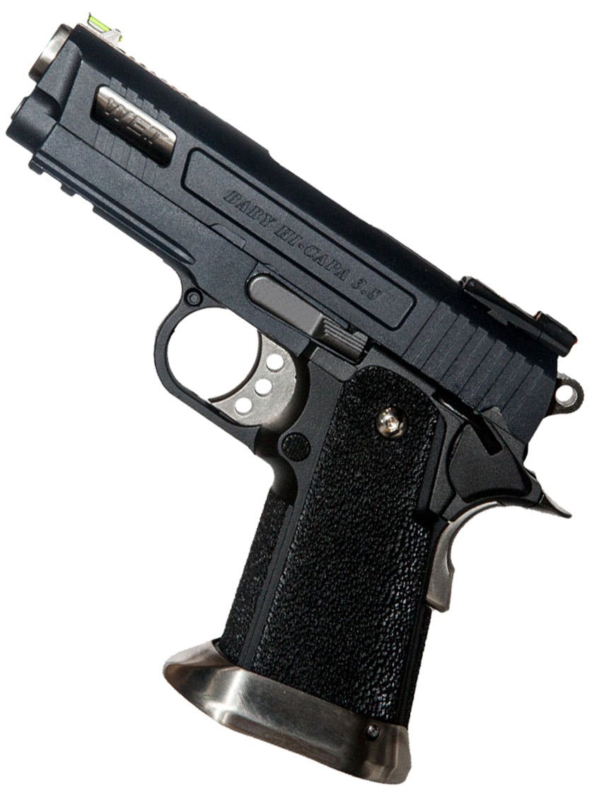 WE WET Force Hi-Capa 3.8 GBB Pistol; Velociraptor