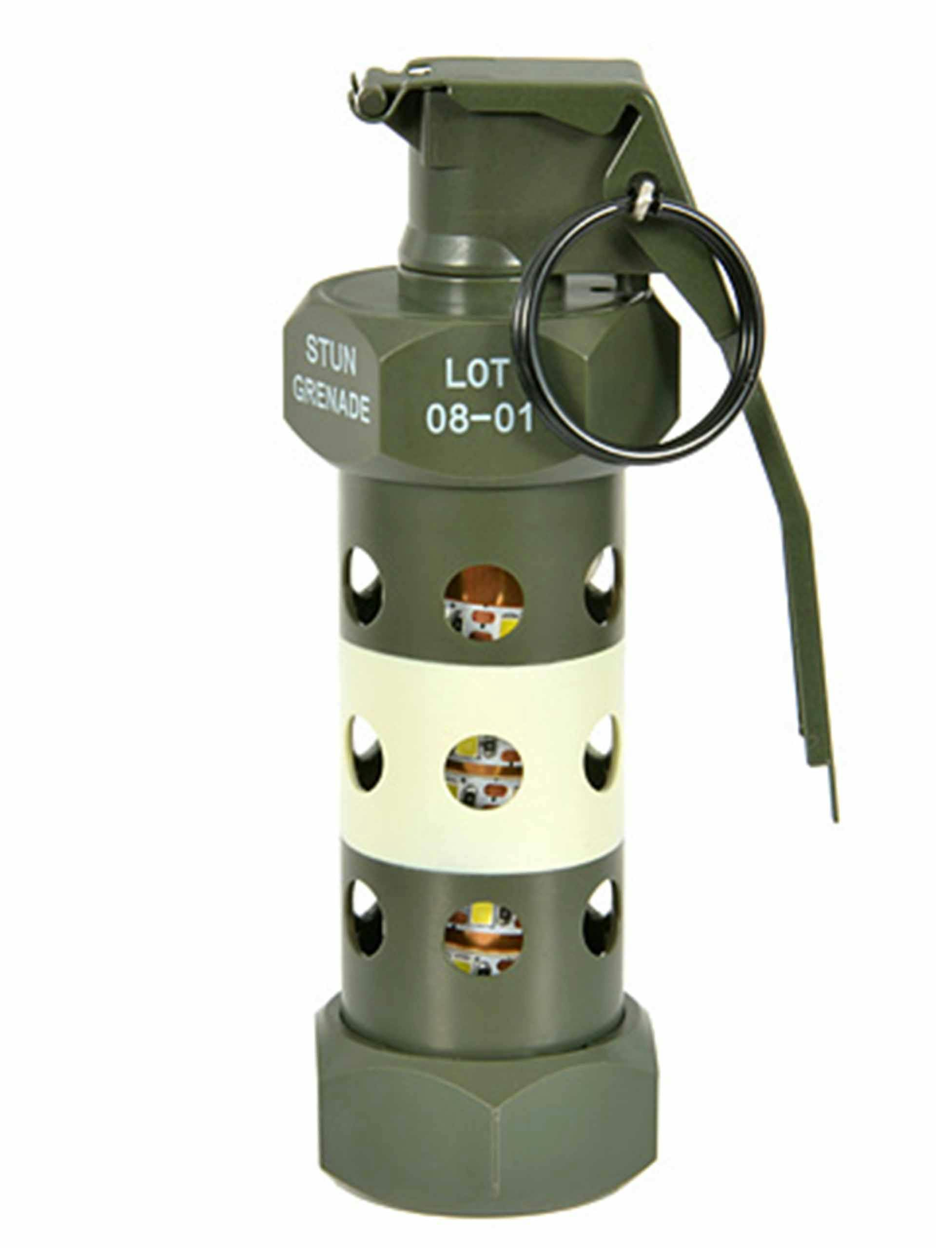 WoSporT Dummy Grenade M84 w/ LED Light