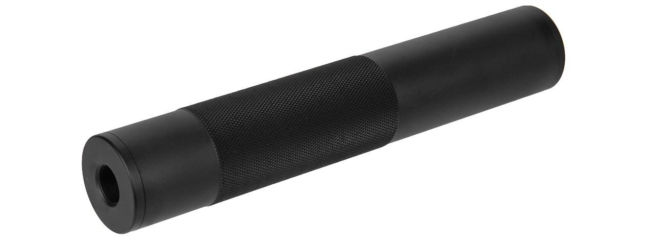 34mm X 190mm NOVESKE-Force Style Aluminum Mock Silencer, 14mm CCW - Black