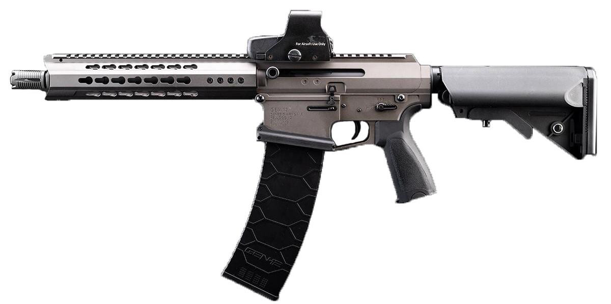6mmProShop Taran Tactical Innovations x Genesis Arms Licensed "Dracarys" Gen 12 Airsoft AEG Rifle, D