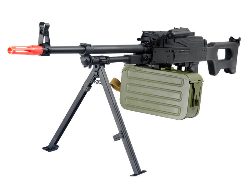 A&K PKM Full Metal Support Airsoft Rifle