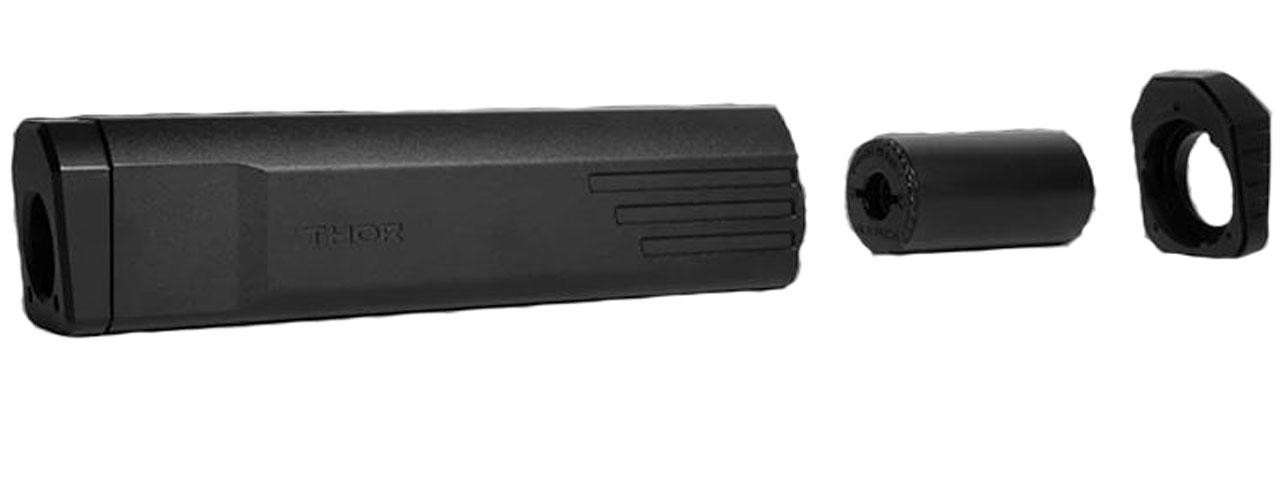 Acetech Thor with Brighter-C Tracer Unit for Airsoft Kriss Vector, Black