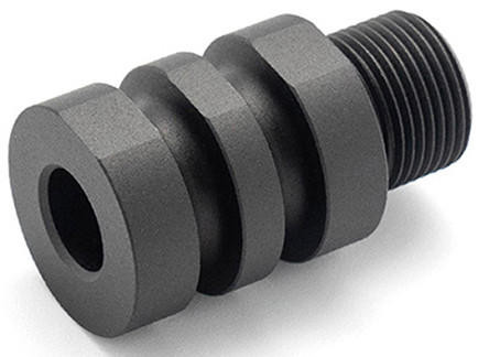 Action Army AAP-01C 14mm CCW Thread Adapter, Black