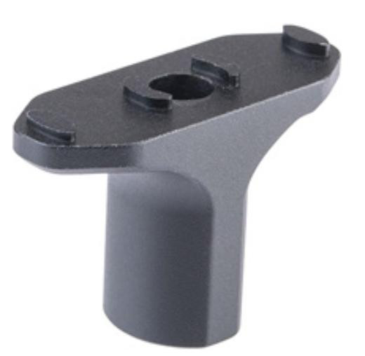 ACW Aluminum Finger Stop for M-LOK Handguards, Black