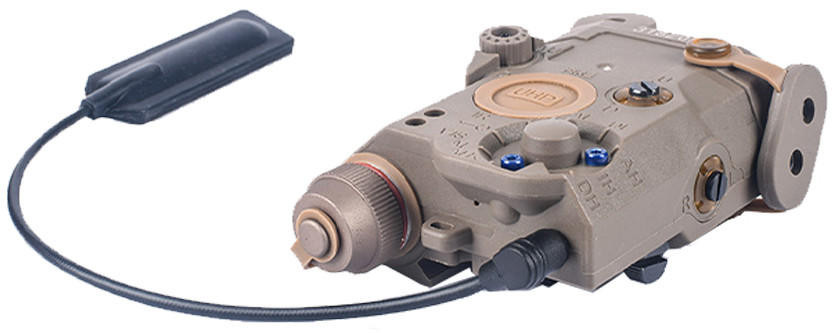 ACW Dummy LA-5C PEQ15 Box with Green Laser, Dark Earth