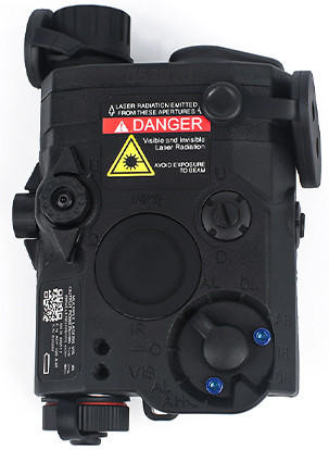 ACW LA-5 PEQ15 Flashlight/Red Laser/IR PEQ Box, Black