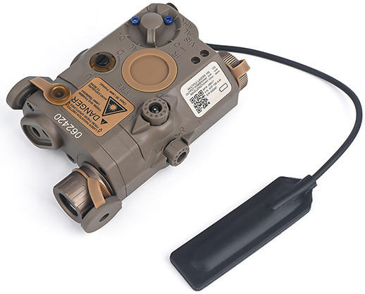ACW LA-5 PEQ15 Flashlight/Red Laser/IR PEQ Box, Dark Earth