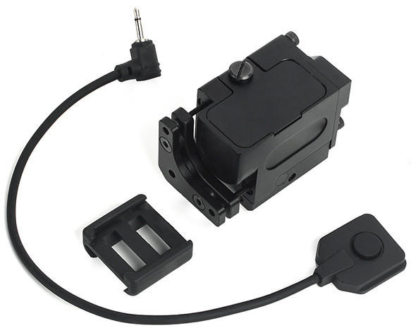 ACW P-1 IK Compact Blue Laser Aiming Device, Black
