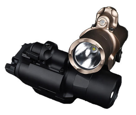 ACW X400 Ultra 450 Lumen Pistol Light and Laser, Black
