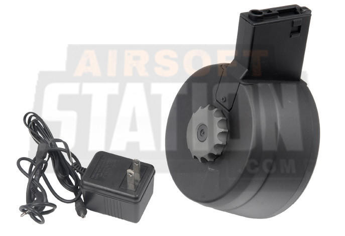 AGM Auto Winding M4 Drum Magazine, 2000 Rounds