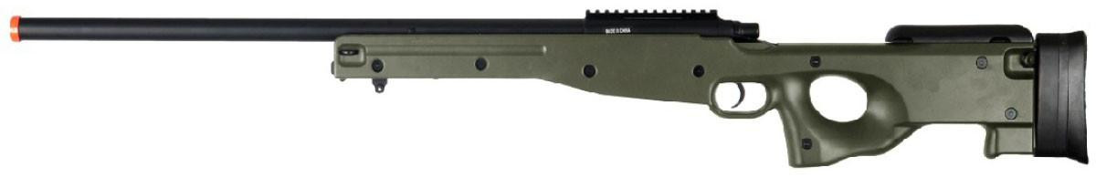 AGM MK96 Bolt Action Airsoft Sniper Rifle, Olive Drab Green