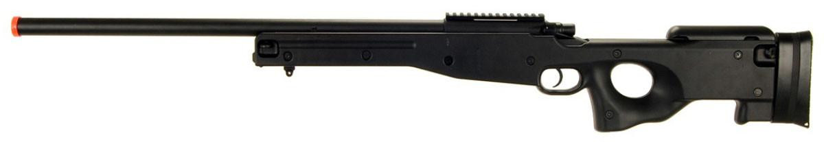 AGM MK96 Bolt Action Sniper Airsoft Rifle, Black