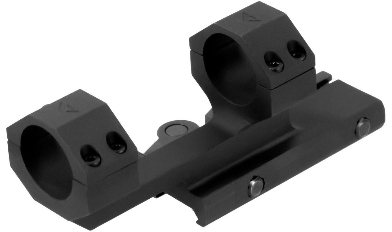 Aim Sports 1 In. QD Cantilever Scope Mount 1.5 Height, Black