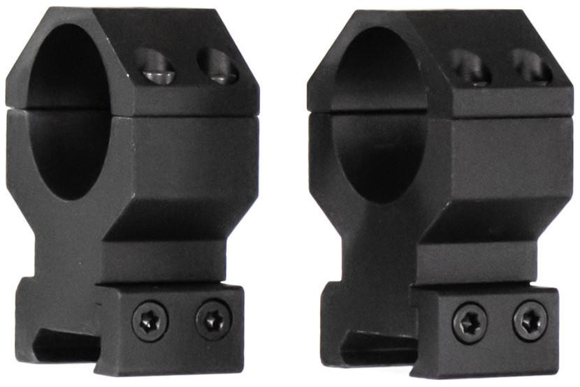 Aim Sports 1" Scope Ring High/Picatinny, Black