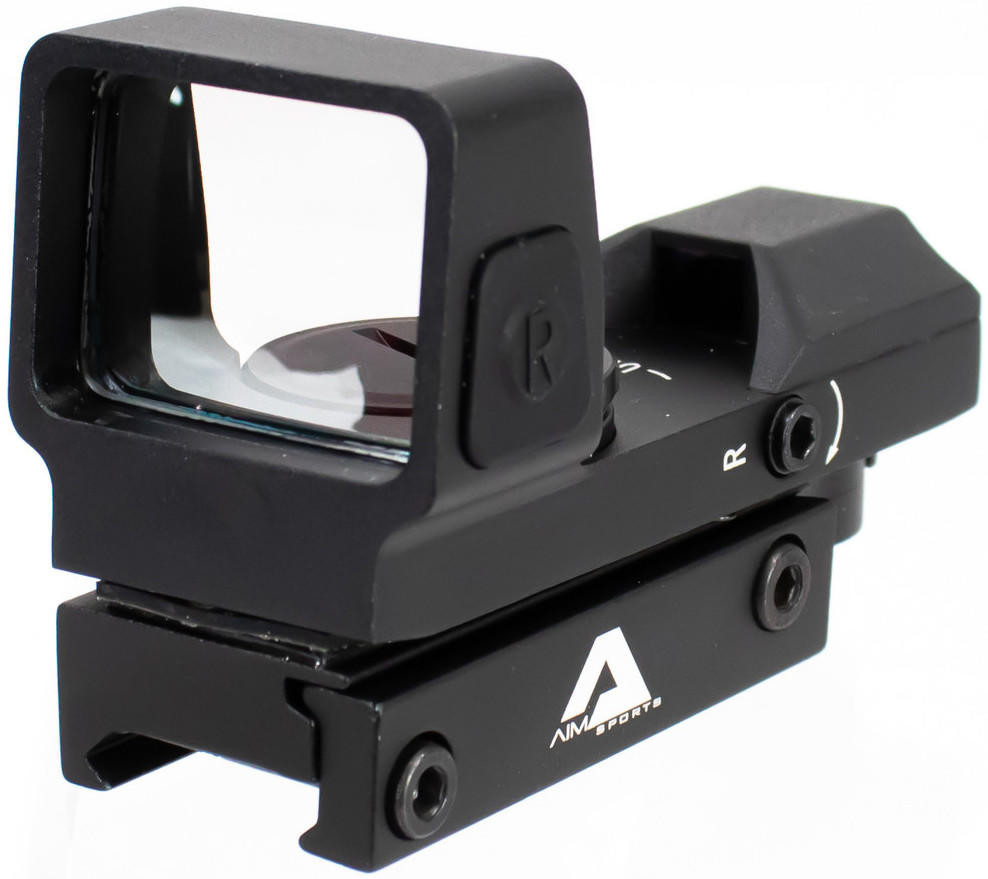 Aim Sports 1x33mm Full-Size Reflex Sight, Black