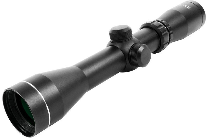 Aim Sports 2-7x42 30mm Scout Scope/Rangefinder/Rings, Black