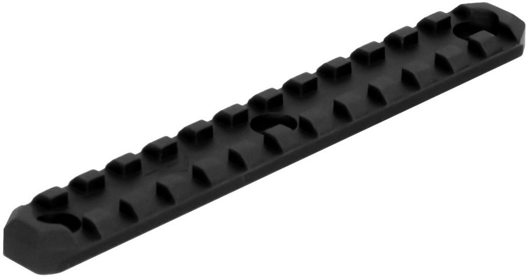 Aim Sports 15 Slot Picatinny M-LOK Rail Section, Black