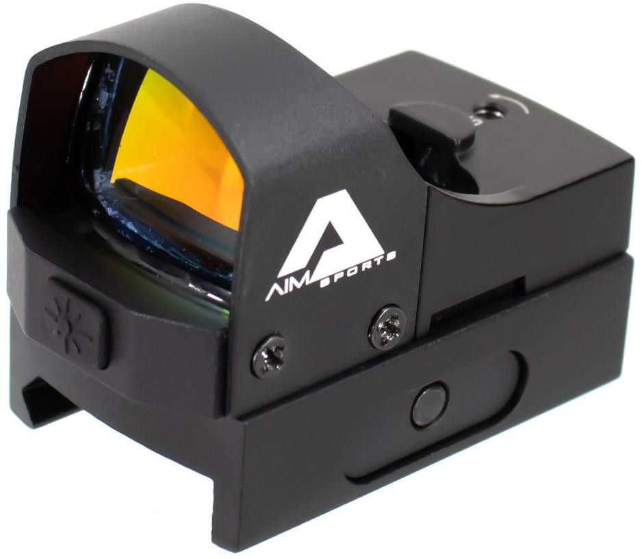Aim Sports 1x24mm Micro Reflex Sight, Black