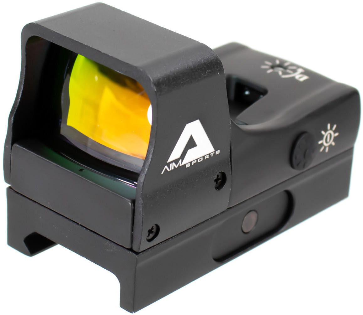 Aim Sports 1x27mm Compact Reflex Sight, Black