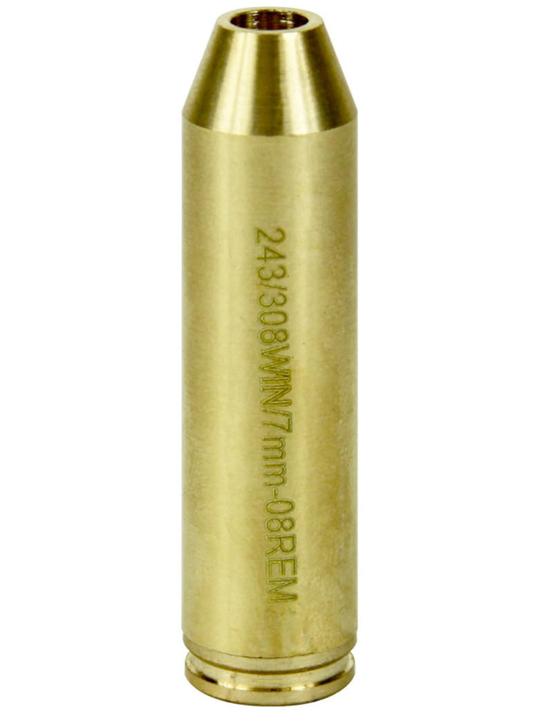 Aim Sports .243/.308 WIN/7mm-08 REM Laser Bore Sighter, Gold