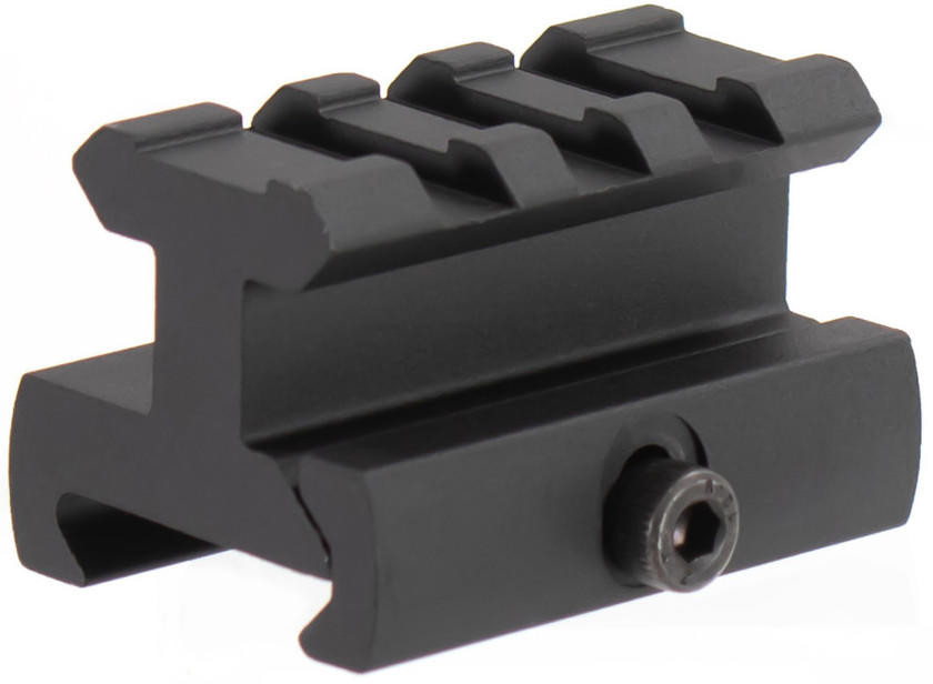 Aim Sports 3/4" High, 1.6" Long Riser Mount/Medium Profile, Black