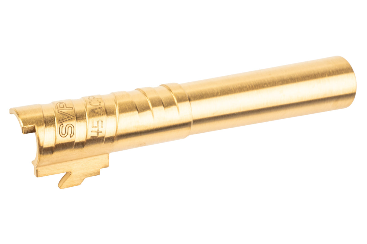 5KU Infinity SVP Stainless Steel Outer Barrel For Tokyo Marui Hi Capa 4.3 GBB Airsoft (.45ACP Markin