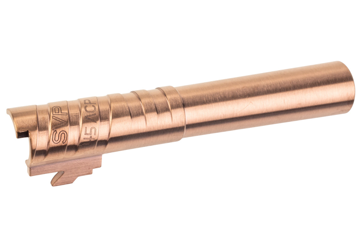 5KU Infinity SVP Stainless Steel Outer Barrel For Tokyo Marui Hi Capa 4.3 GBB Airsoft (.45ACP Markin