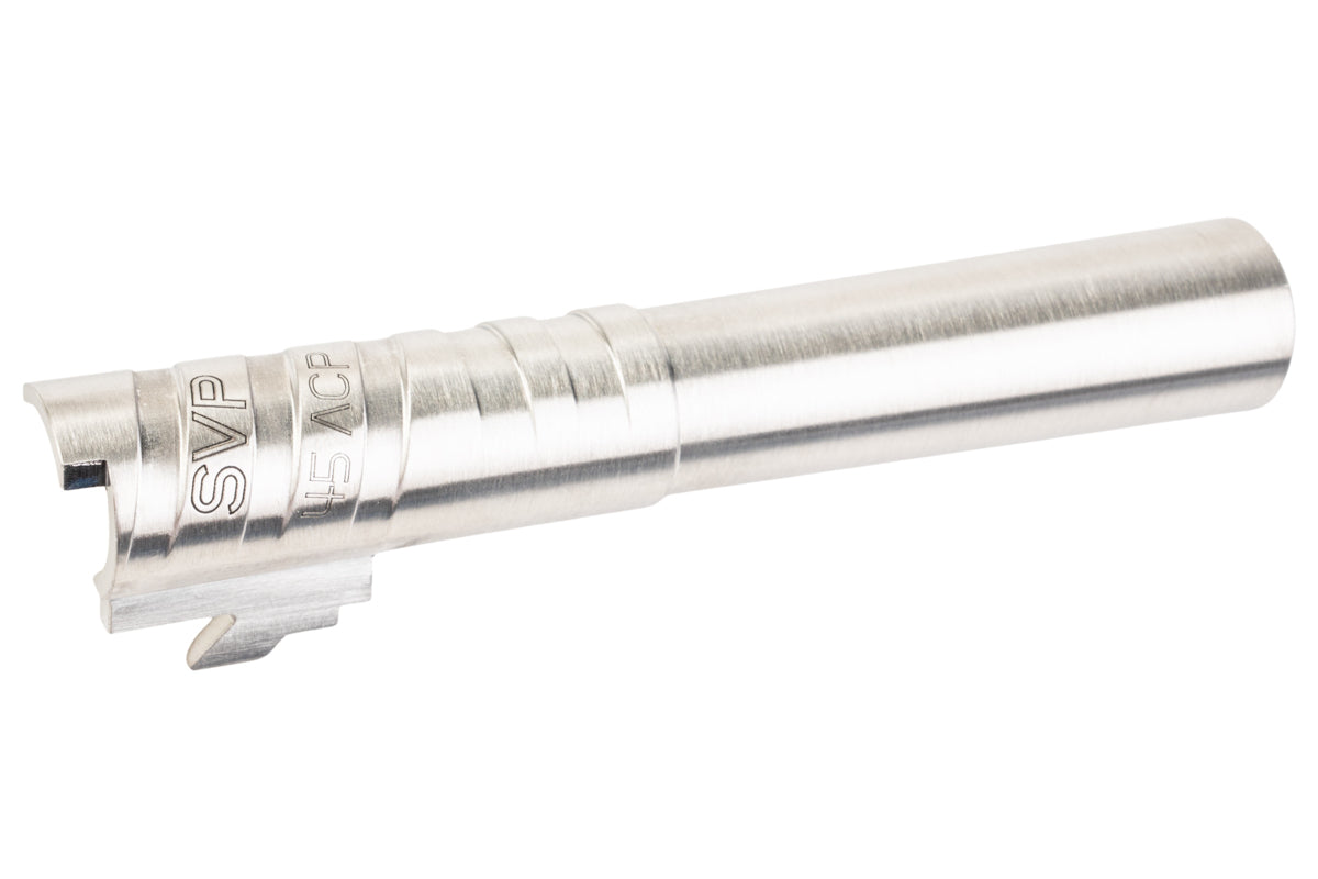 5KU Infinity SVP Stainless Steel Outer Barrel For Tokyo Marui Hi Capa 4.3 GBB Airsoft (.45ACP Markin