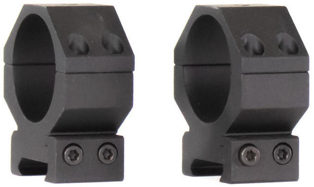 Aim Sports 30mm Scope Ring Medium/Picatinny, Black