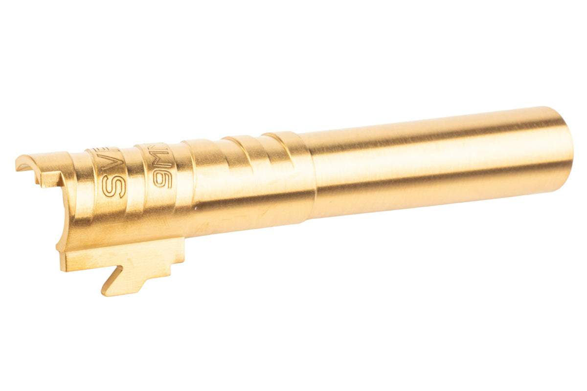 5KU Infinity SVP Stainless Steel Outer Barrel For Tokyo Marui Hi Capa 4.3 GBB Airsoft (9mm Marking/