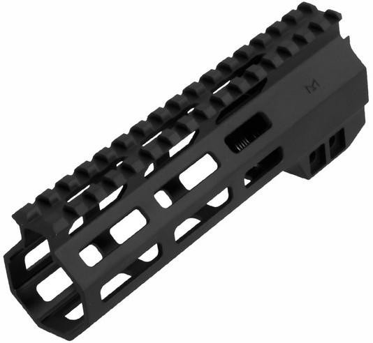 Aim Sports 6.5" M-LOK Pistol Length Handguard, Black