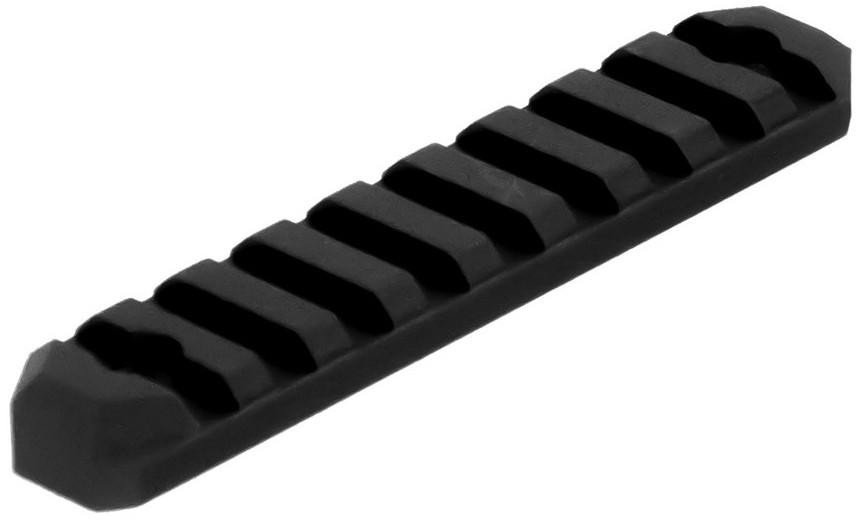Aim Sports 9 Slot Picatinny Keymod Rail Section, Black