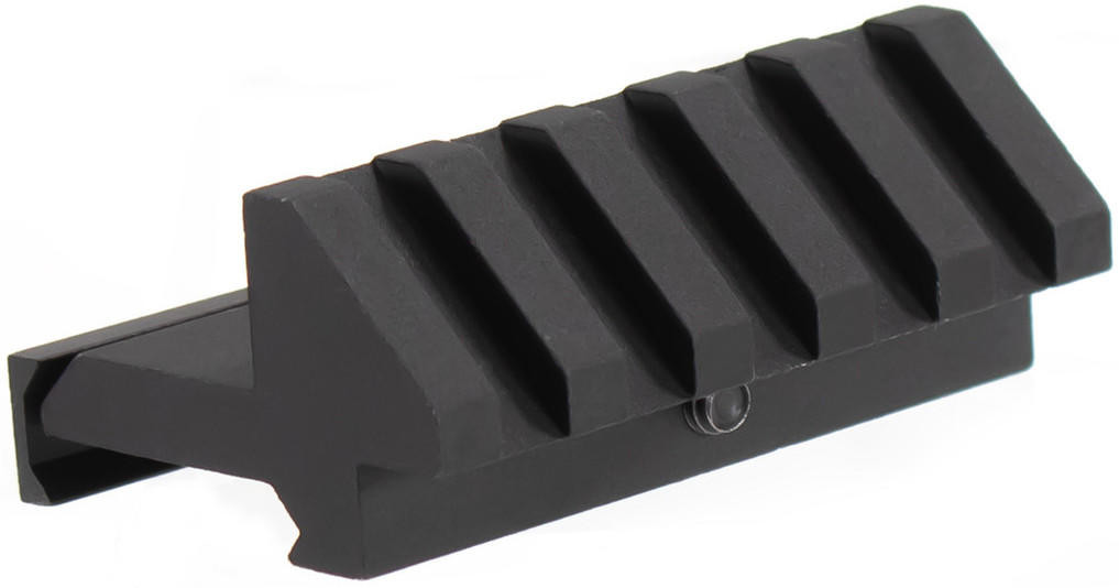 Aim Sports 45° Offset Picatinny Rail Mount, Black