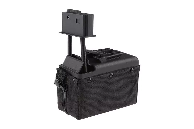 1500 BB Box Magazine for M249 Replicas - black