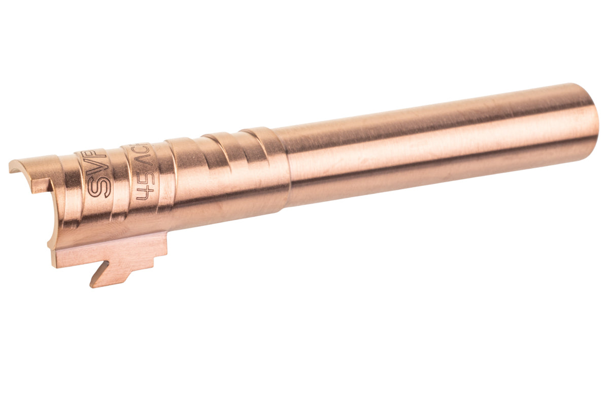 5KU Infinity SVP Stainless Steel Outer Barrel For Tokyo Marui Hi Capa 5.1 GBB Airsoft (.45ACP Markin