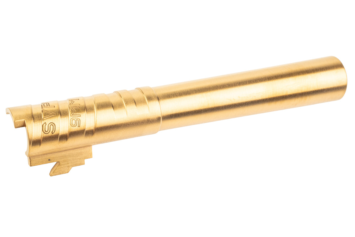 5KU Infinity SVP Stainless Steel Outer Barrel For Tokyo Marui Hi Capa 5.1 GBB Airsoft (9mm Marking/