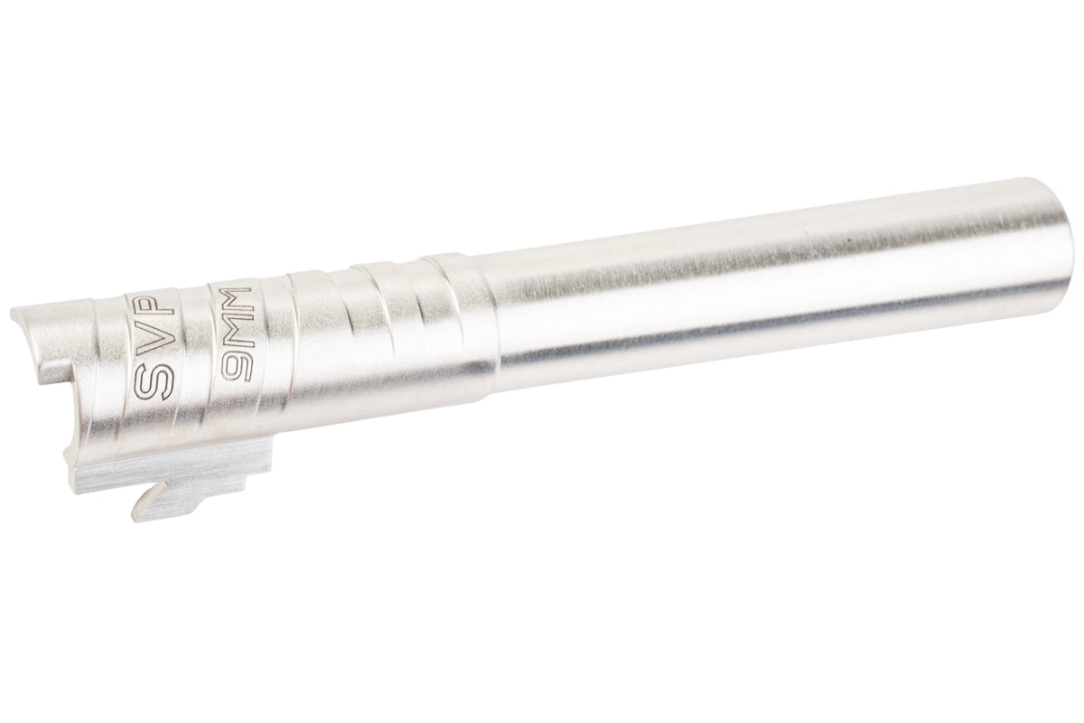 5KU Infinity SVP Stainless Steel Outer Barrel For Tokyo Marui Hi Capa 5.1 GBB Airsoft (9mm Marking/
