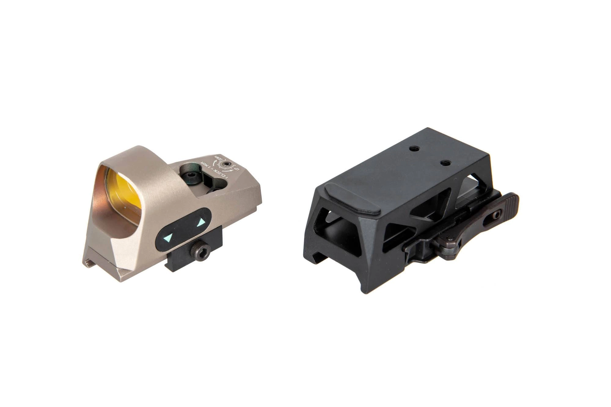 1x25 Mini Reflex Sight Replica - Dark Earth