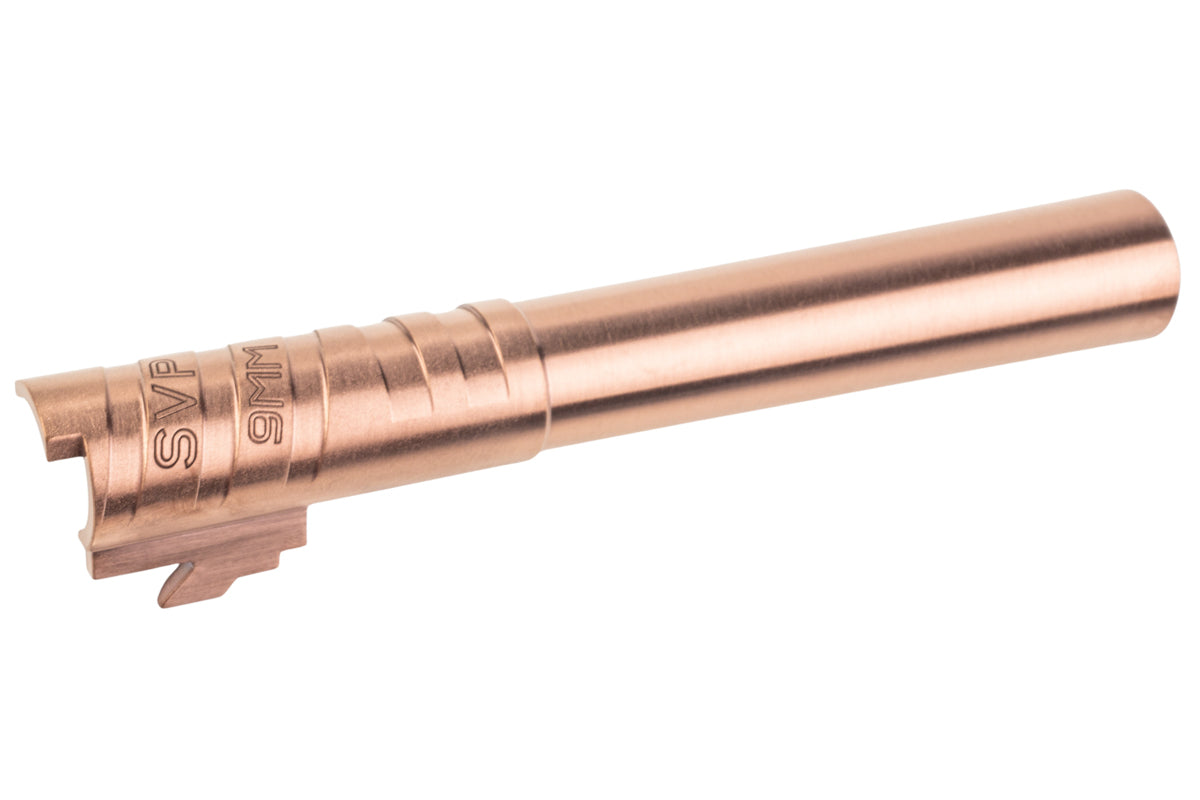 5KU Infinity SVP Stainless Steel Outer Barrel For Tokyo Marui Hi Capa 5.1 GBB Airsoft (9mm Marking/