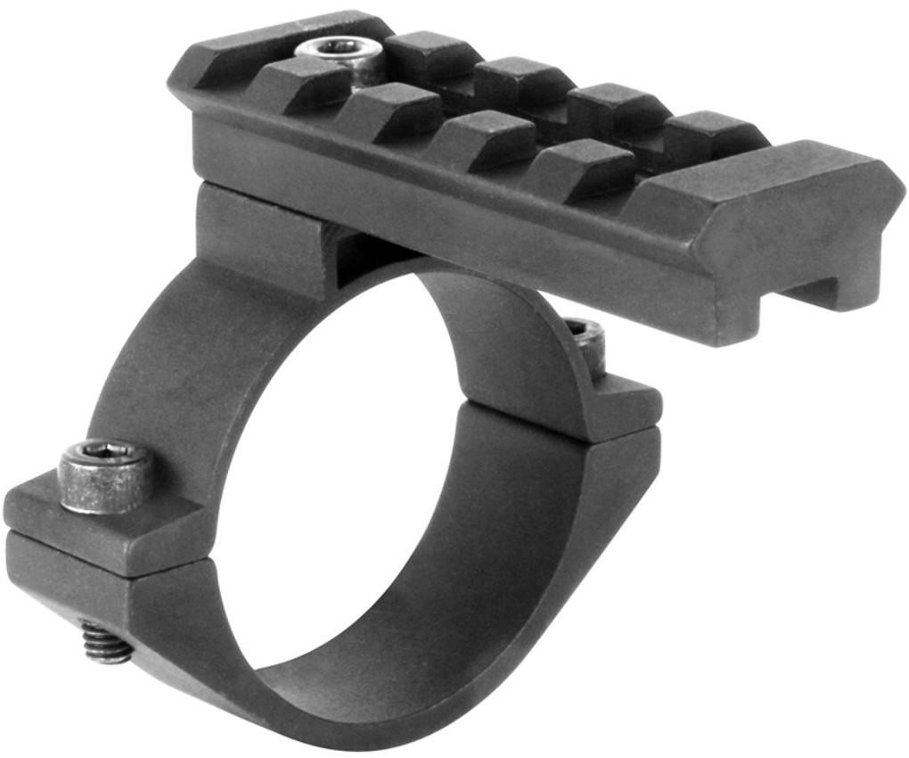Aim Sports Picatinny Base 1" Scopes Adaptor/Adjustable, Black