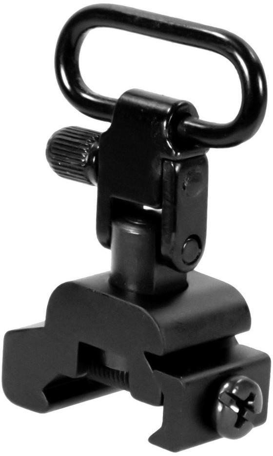 Aim Sports Sling Rail Mount w/ Quick Release Swing Swivel, Black