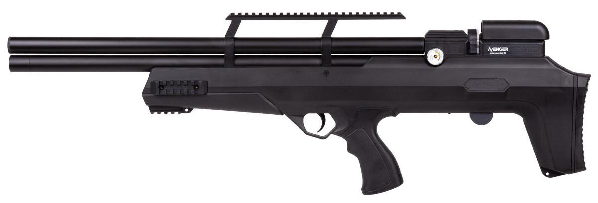 Air Venturi Avenger Bullpup Regulated PCP .22 Cal Air Rifle, Black