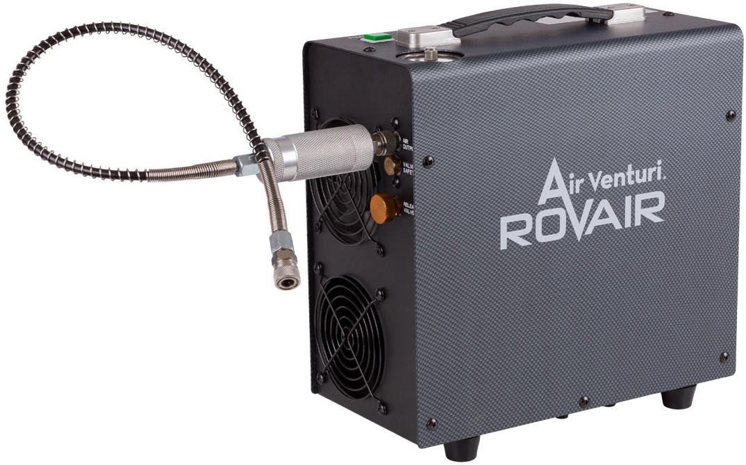 Air Venturi RovAir 4500 PSI Portable PCP Compressor, Black